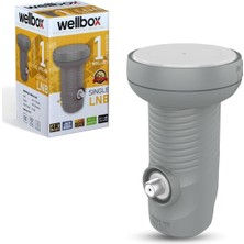 Poke Tekli Lnb Single 0.1db 3D Wellbox WXL-101