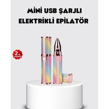 Arenes USB Şarjlı Kaş ve Yüz Tüy Alma Cihazı – Taşınabilir ve Acısız Kullanım - Lisinya