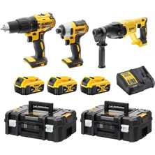 Dewalt DCK369M3T 18V Xr 4.0AH Lı-Ion Kömürsüz Kombinasyon 3 Parça Kit