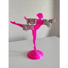 Feyza Design Dekoratif Balerin Tasarım Takı Teşhir Standı, Çok Amaçlı Düzenleyici