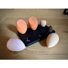 Feyza Design Pratik ve Şık Makyaj Süngeri Standı, Düzenli Kullanım Sağlar