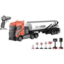 Arenes Kumandalı Şarjlı Sesli Işıklı 1:16 Trafik Setli Full Fonksyion Oyuncak Iş Makinası Tanker