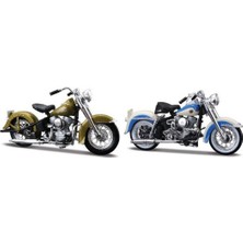 Toyfest Maisto 1/18 Harley Davidson Ikili Motorlar