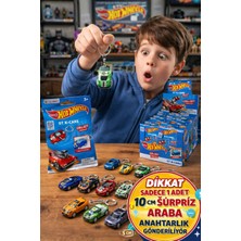 Toyfest Hot Wheels Gt K-Cars Sürpriz Anahtarlık 3D Yumuşak Dokulu Koleksiyon Oyuncağı 10 cm - 1 Adet