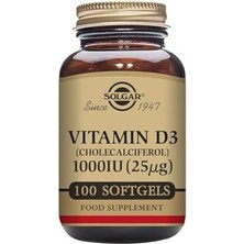 Solgar Vitamin D3 1000 Iu