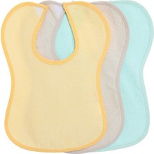 Messy Duck Sıvı Geçirmez Renkli Mama Önlük 3'lü