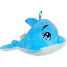 Arenes Peluş Sevimli Hayvanlar 20 cm - Mavi Yunus  (Lisinya)