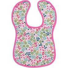 Messy Duck Dokuma Kumaş Arkası Havlulu Mama Önlük - Çiçek