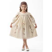 Kız Çocuk Elbise 4-8 Yaş 929