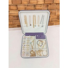 Feyza Design Büyük Boy Takı Saklama Kutusu, Seyahat Için Ahşap Kasa, Düzenleyici