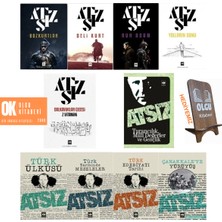 Ruh Adam - Bozkurtlar - Deli Kurt - Yolların Sonu - Türk Ülküsü -  Hüseyin Nihal Atsız -10 Kitap Set