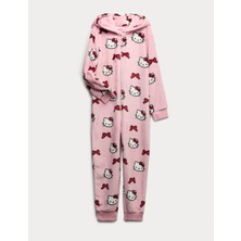 Marks & Spencer Hello Kitty Kapüşonlu Polar Tulum
