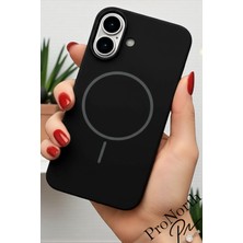 ProNorth IPhone 16 Uyumlu Kılıf Magsafe Destekli Premium Sıvı Silikon Kapak