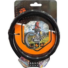 Lenox Tools Bisiklet Kilidi  Exstra Güçlü Şifreli 80CM - Kokusuz