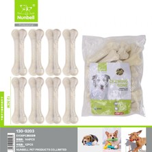 Nunbell Beyaz Pres Kemik 12,5cm 30'lu Paket