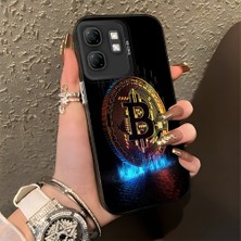 HONTINGA Infinix Smart 9 ile Uyumlu Kılıfı Silikon Kenar Sert Arka Düşüme Önleyici Basitlik Anti Düşme Kamera Korumali Para Desen Telefon Kılıfı Kadın ve Erkek Için Uygundur K1-0617