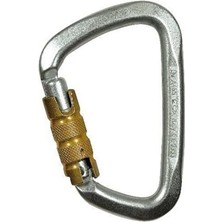 Climbing Technology Çelik HMS Karabina 50Kn Tri-Lock Çok Amaçlı Kullanım İçin Yüksek Mukavemet