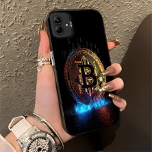 HONTINGA Samsung Galaxy A04E ile Uyumlu Kılıfı Silikon Kenar Sert Arka Düşüme Önleyici Basitlik Anti Düşme Kamera Korumali Para Desen Telefon Kılıfı Kadın ve Erkek Için Uygundur K1-0617