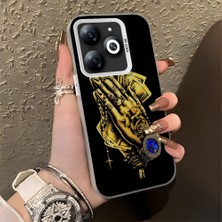 HONTINGA Tecno Spark Go 2024 ile Uyumlu Kılıfı Silikon Kenar Sert Arka Düşüme Önleyici Basitlik Anti Düşme Kamera Korumali Para Desen Telefon Kılıfı Kadın ve Erkek Için Uygundur K1-0617