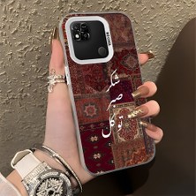 HONTINGA Xiaomi Redmi 10A ile Uyumlu Kılıfı Silikon Kenar Sert Arka Düşüme Önleyici Basitlik Anti Düşme Kamera Korumali Retro Desen Telefon Kılıfı Kadın ve Erkek Için Uygundur K1-0616