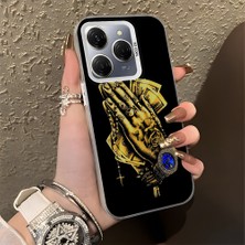 HONTINGA Tecno Spark 20 Pro ile Uyumlu Kılıfı Silikon Kenar Sert Arka Düşüme Önleyici Basitlik Anti Düşme Kamera Korumali Para Desen Telefon Kılıfı Kadın ve Erkek Için Uygundur K1-0617