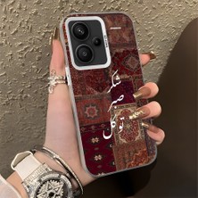 HONTINGA Xiaomi Redmi Note 13 Pro Plus 5g ile Uyumlu Kılıfı Silikon Kenar Sert Arka Düşüme Önleyici Basitlik Anti Düşme Kamera Korumali Retro Desen Telefon Kılıfı Kadın ve Erkek Için Uygundur K1-0616