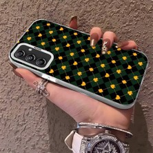 HONTINGA Samsung Galaxy M34 ile Uyumlu Kılıfı Silikon Kenar Sert Arka Düşüme Önleyici Basitlik Anti Düşme Kamera Korumali Poker Desen Telefon Kılıf Kadın ve Erkek Için Uygundur K1-0621