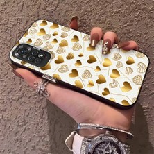 HONTINGA Xiaomi Redmi Note 11 ile Uyumlu Kılıfı Silikon Kenar Sert Arka Düşüme Önleyici Basitlik Anti Düşme Kamera Korumali Kalp Desen Telefon Kılıf Kadın ve Erkek Için Uygundur K1-0622