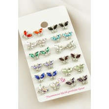 Nacario Taşlı Minik Küpe