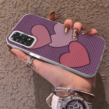 HONTINGA Xiaomi Redmi Note 11S ile Uyumlu Kılıfı Silikon Kenar Sert Arka Düşüme Önleyici Basitlik Anti Düşme Kamera Korumali Kalp Desen Telefon Kılıf Kadın ve Erkek Için Uygundur K1-0622