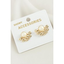 Nacario Çiçek Inci Küpe