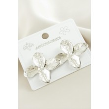 Nacario Çiçek Metal Küpe