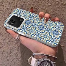 HONTINGA Xiaomi Redmi 9c ile Uyumlu Kılıfı Silikon Kenar Sert Arka Düşüme Önleyici Basitlik Anti Düşme Kamera Korumali Retro Desen Telefon Kılıf Kadın ve Erkek Için Uygundur K1-0625