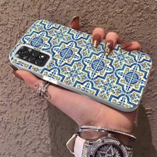 HONTINGA Xiaomi Redmi Note 11 ile Uyumlu Kılıfı Silikon Kenar Sert Arka Düşüme Önleyici Basitlik Anti Düşme Kamera Korumali Retro Desen Telefon Kılıf Kadın ve Erkek Için Uygundur K1-0625