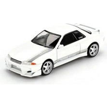 SHC4200 Bfs 1/64 Nissan Skyline Gt R R32 Veilside Combat White Blister Paket