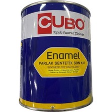 Elma Shop Cubo Sentetik Boya Parlak 0,75 Litre 7016 Antrasit Gri