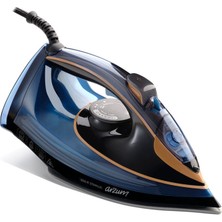 Arzum Yüksek Güçlü Seramik Tabanlı Buharlı Ütü Mavi 3000W