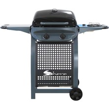 Aygaz Sahara X150 Vagon Tip Lpg'li Barbekü - Siyah