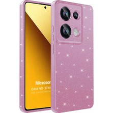 Microsonic Xiaomi Redmi Note 13 4g Kılıf Grand Stardust Pembe
