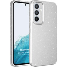 Microsonic Samsung Galaxy A54 Kılıf Grand Stardust Gümüş