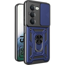 Microsonic Vivo V30 Lite 4g Kılıf Impact Resistant Lacivert