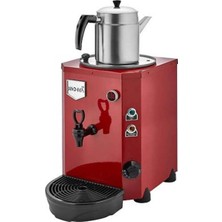 Allians Mini Jumbo 9 Litre Çay Kazanı Makinesi Kırmızı, Pratik ve Şık Kullanım