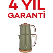 King KCM336 Çay Makinesi, Hızlı ve Pratik Demleme Keyfi