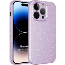 Microsonic Apple iPhone 14 Pro Max Kılıf Grand Stardust Lila