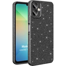 Microsonic Samsung Galaxy A06 Kılıf Grand Stardust Siyah