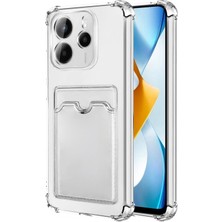 Microsonic Xiaomi Redmi Note 14 5g Card Slot Shock Kılıf Şeffaf