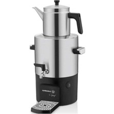 Allians A841 Çayşef Inox Mat Satin Semaver, Şık ve Dayanıklı Tasarım