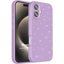 Microsonic Apple iPhone 16 Plus Kılıf Grand Stardust Lila