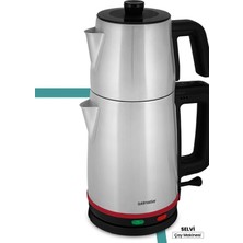 Allians 2200W Paslanmaz Çelik Çay ve Su Isıtıcısı, Pratik ve Şık Kullanım