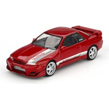 Nacario Bfs 1/64 Nissan Skyline Gt R R32 Veilside Combat Red